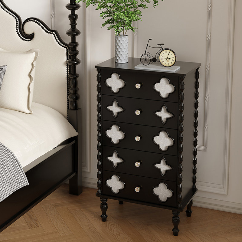 Armoire de rangement minimaliste de style français