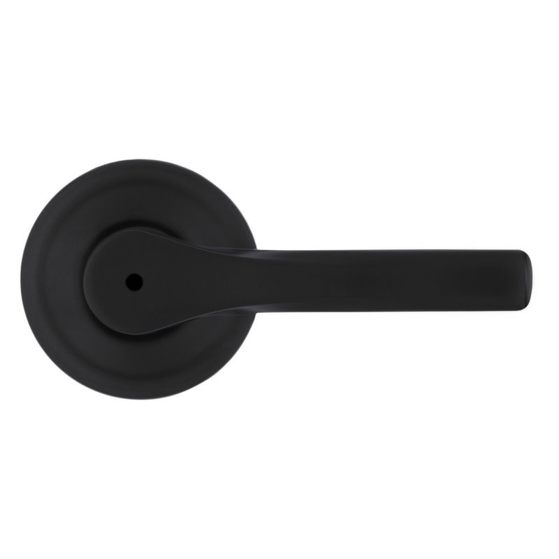Henley Bed/Bath Lever, Matte Black