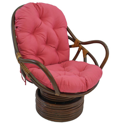 Bilyeu Upholstered Swivel Armchair