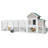 Durk Chicken Coop with Chicken Run-853301163