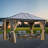 12 Ft. W x 10 Ft. D Aluminum Patio Gazebo-98790280