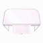 Bureau d'ordinateur, bureau personnel, ordinateur portable, tiroirs de rangement, L 48 po, bureau, stratifié blanc, contemporain, moderne