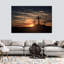 Cross Silhouettes, reproduction sur toile-109475735
