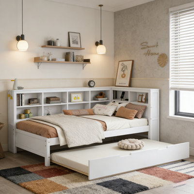 Wooden Twin Size DayBed with Twin Size