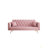 71 inch convertible love seat sofa, American retro pink velvet, suitable for small living room, bedroom, office-1710909973-1736278763