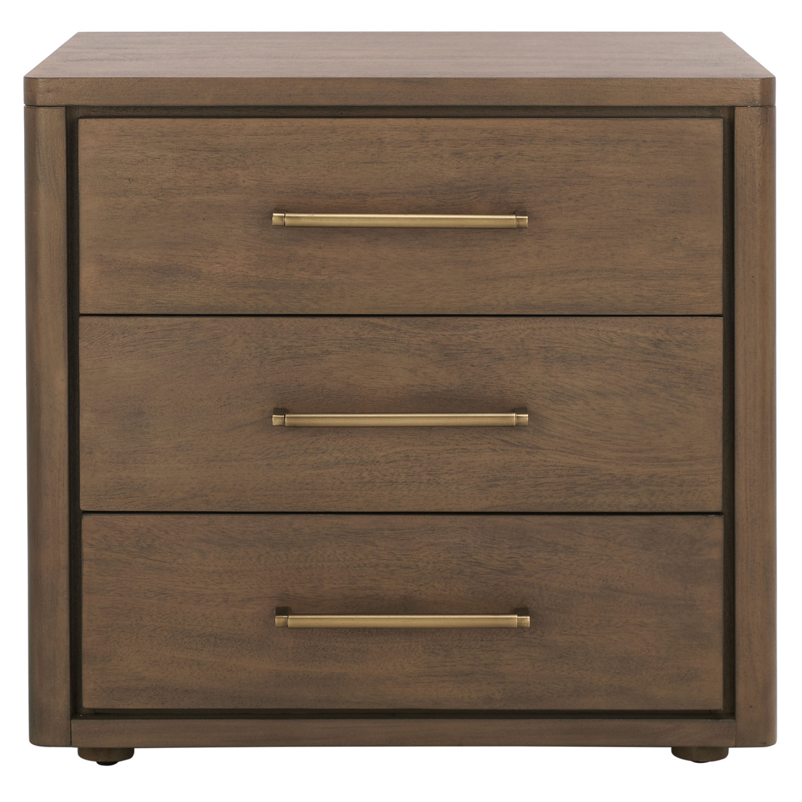 Atherton 3 - Drawer 26" Nightstand, Brown
