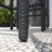 5-Piece Rectangle Foldable Metal Outdoor Patio Dining Set