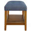 Banc capitonné capitonné