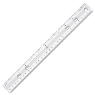 2pcs Stainless Steel Rulers Non-Skid Backing 18 24 Metric Metal