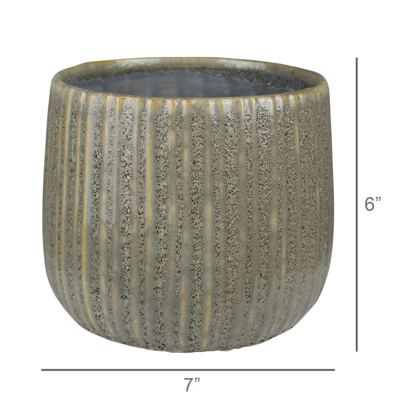 Cache-pot Dimitri, céramique - 6 po