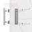 Silver Steel Handle/Pull