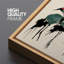 «Crane Heron Bird», impression sur toile très grande-108480886-108480888-111666467