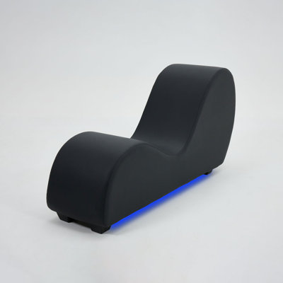 Faux Leather Chaise Lounge