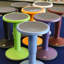 Tabouret ECR4Kids SitWell, hauteur réglable, siège actif-31674722