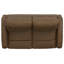Causeuse inclinable brune-945634059