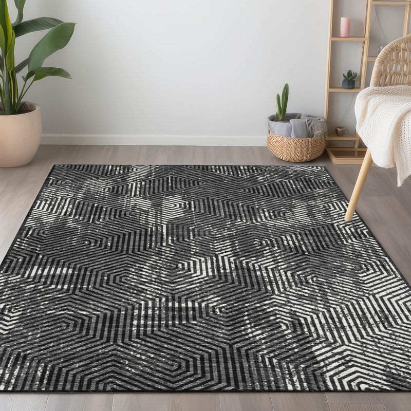 Tapis intérieur / extérieur Maliana, Rectangle 9 pi x 12 pi