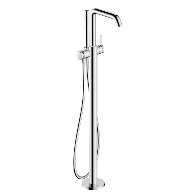 Robinet de baignoire autoportant avec douche à main 1,75 GPM hansgrohe Tecturis S, Chrome