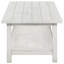 Table basse en bois avec tablette