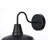Tinsley Outdoor Wall sconce in Black-1284112591