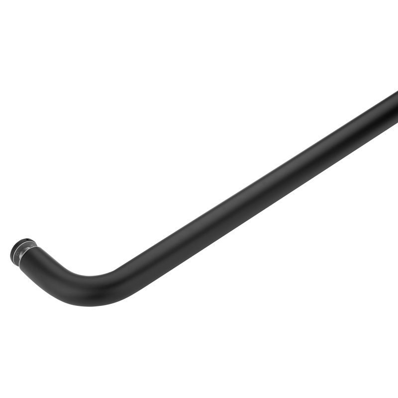 Porte-serviettes une face 24 po pour porte de douche vitrée, Bronze huilé