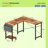 L Shaped Reversible Desk with CPU Stand-509571761