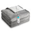  Couverture chauffante électrique en flanelle avec 10 niveaux de chauffage