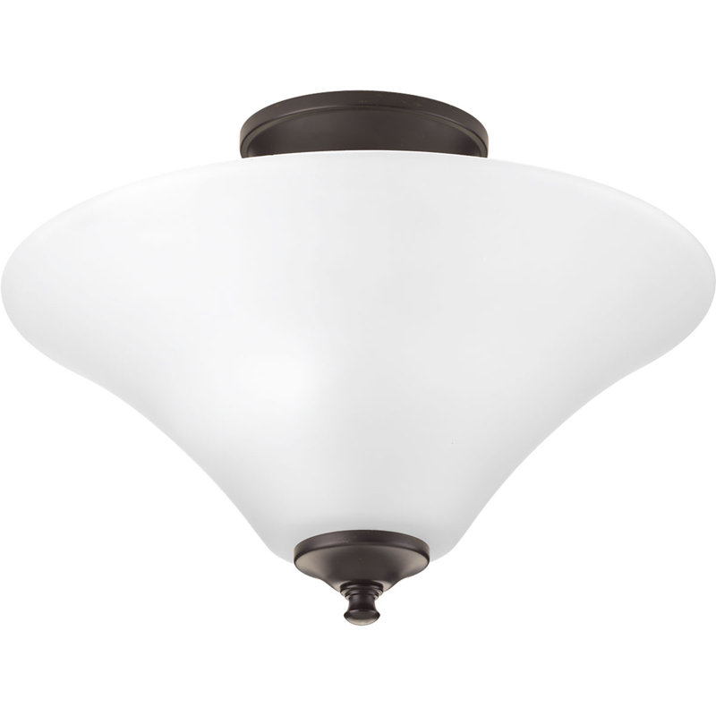 Jilliann Glass Semi Flush Mount