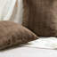 Housse de coussin en velours à plis Euro-330592318