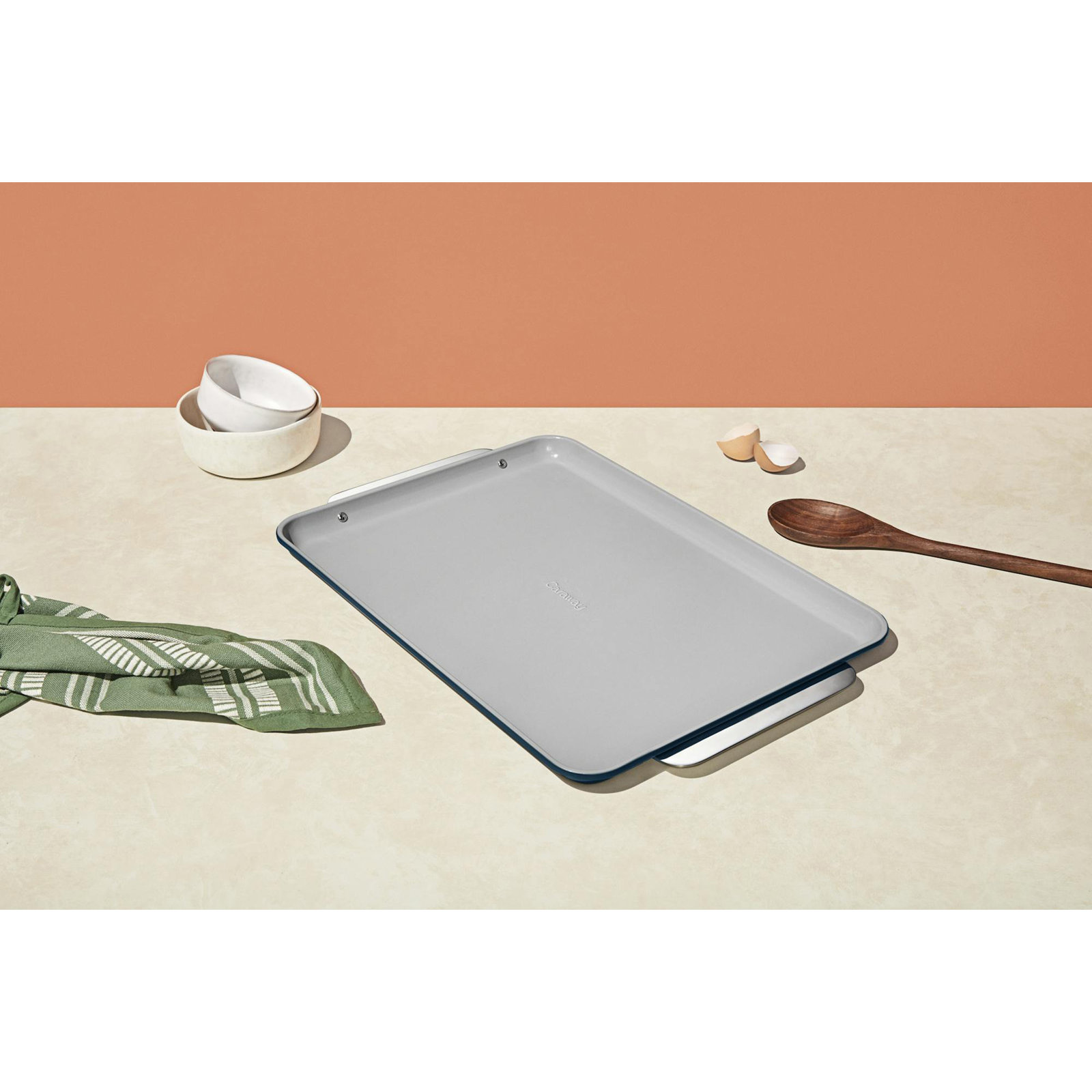 Caraway 2-Piece Nonstick Baking Sheet Set, Navy