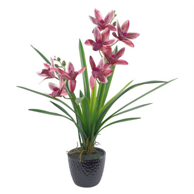 50cm Faux Plant in Ceramic Pot