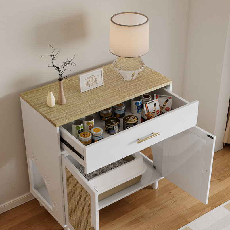 Buffet en bois pour animal de compagnie