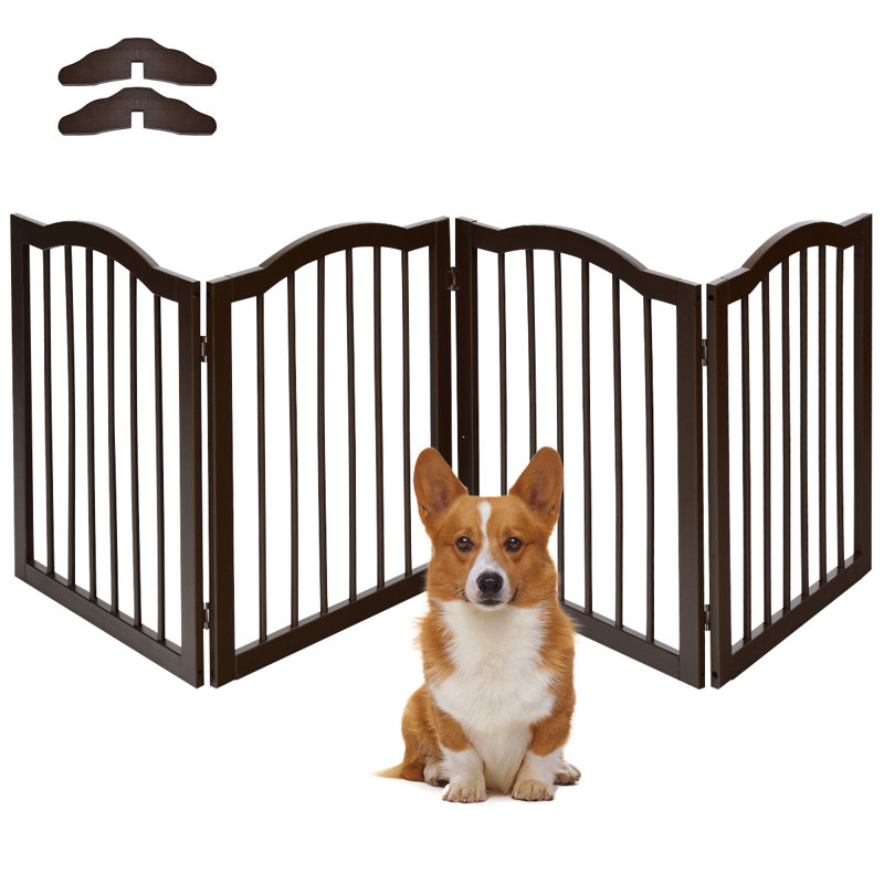 Comer Wood Free Standing Pet Gate