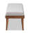 Aaidah Polyester Upholstered Bench-460874776