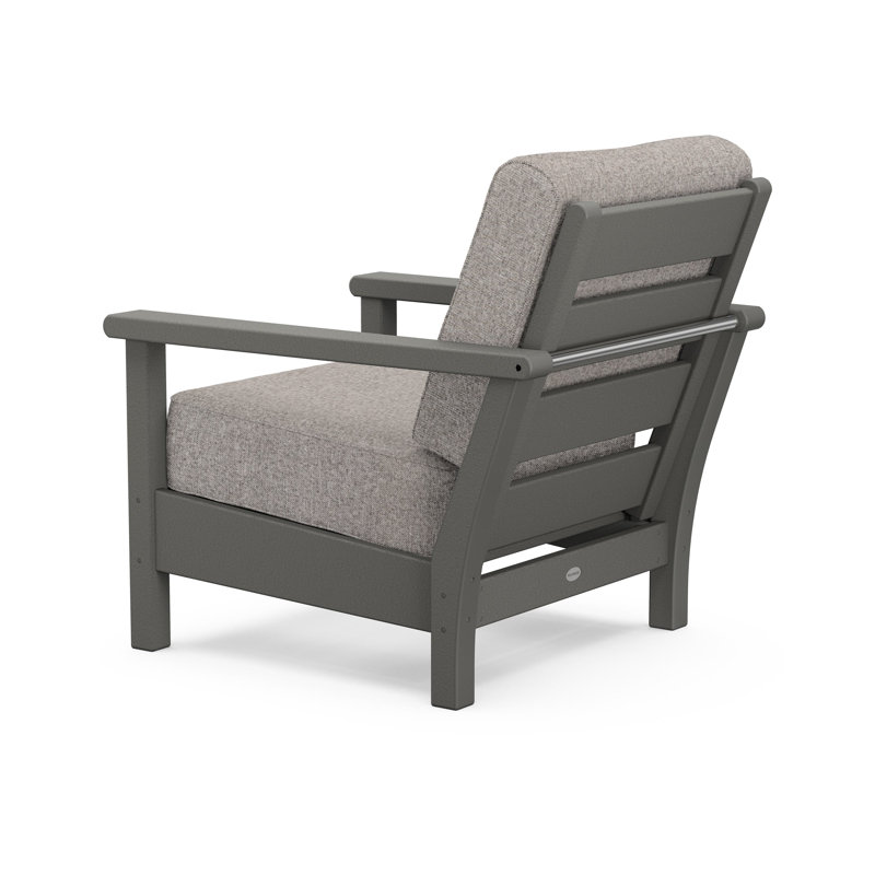 Harbour Deep Seating Chair, Weathered Tweed, Slate Gray
