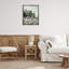 «Cabin Hidden By Garden Blooms», art mural sur toile flottante brune, design par Cindy Jacobs-331278554-330438937