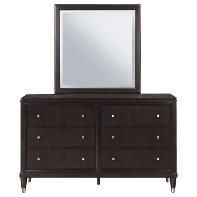 Commode 6 tiroirs avec miroir Montel Brun