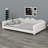 Upholstered Daybed With Cloud-Shaped Backrest-2052757993-2052757992
