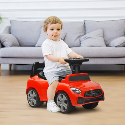 Voiture à pousser pour enfants du pied au sol