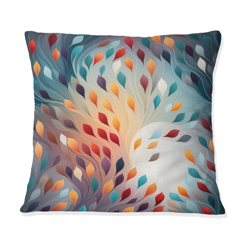 Coussin méditation cœur, H 18 po x l 18 po