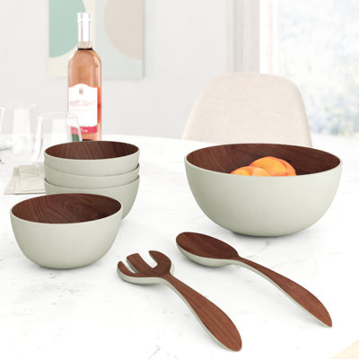 Wade Logan® Coalmont Bamboo Serving Bowl