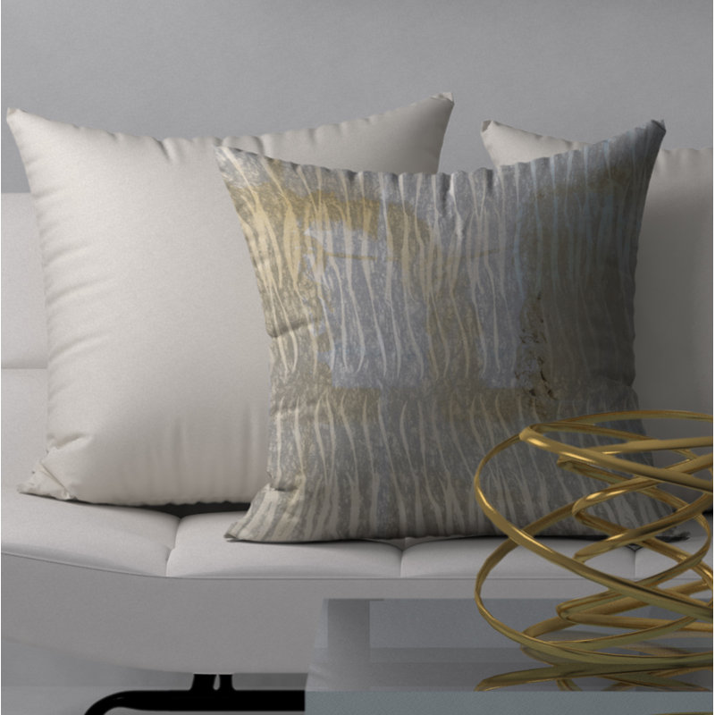 Housse et insert de coussin carré Sound Sound Fascinating, 24" X 24"