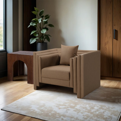 Fauteuil en cuir Jalice