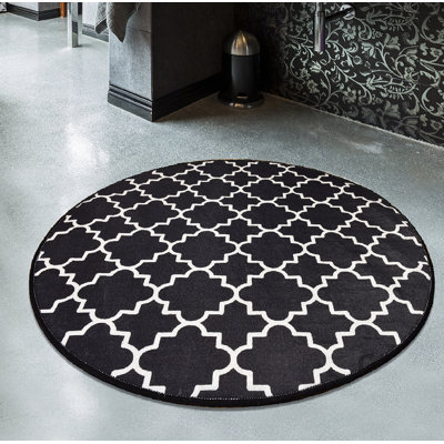 Booneville Round 100 cm x 100 cm Geometric Shag