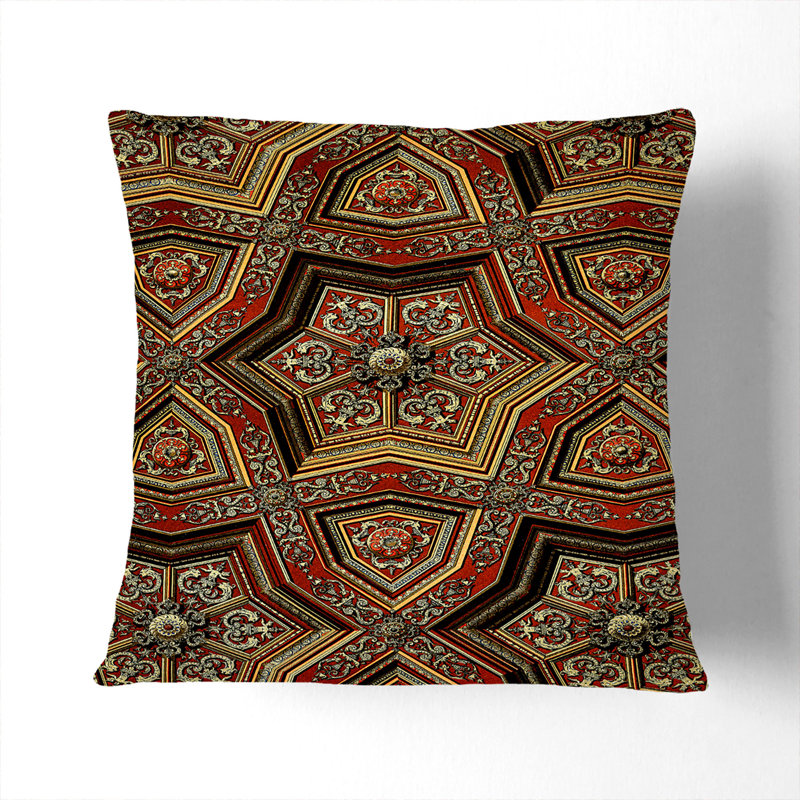 Geometric Square Cushion, 40 x 40 cm