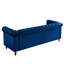 Canapé Chesterfield en velours 84,65 po