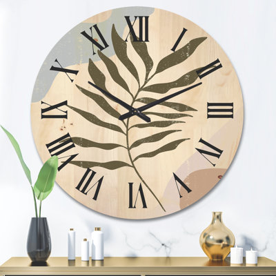 Horloge murale Botanical