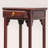 Solid Wood Table with Drawer and Lattice Storage