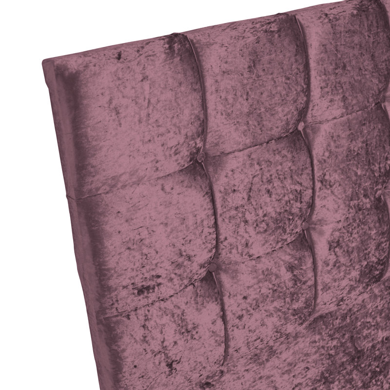 Barlow Upholstered Headboard, Purple, Super King (6')