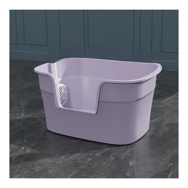 Gower Plastic Litter Box, Purple