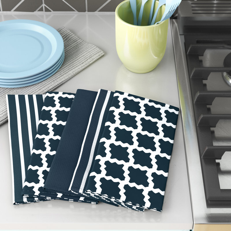 Tea Towel Kitchen Towel, Navy